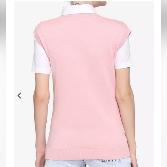 Hot Topic Strawberry Print Knit Sweater Vest - Picture 2 of 6